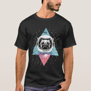 Camiseta Regalo sencillo de luna en blanco y negro para ama