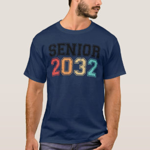 Camiseta Regalo Senior 2032 Retro Vintage