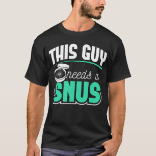 Camiseta Regalo SNUS humo libre dejar de fumar anti nicotin