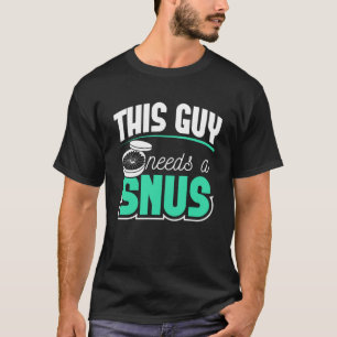 Camiseta Regalo SNUS humo libre dejar de fumar anti nicotin