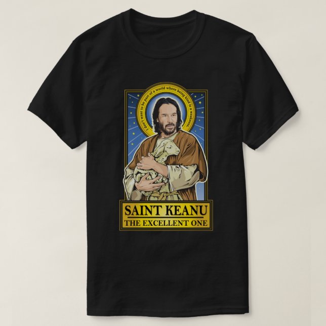 Camiseta Regalo sorpresa Arte Keanu Lanza Regalos Ventilado (Diseño del anverso)