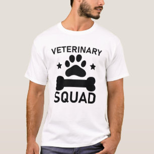 Camiseta Regalo técnico de veterinaria del equipo veterinar