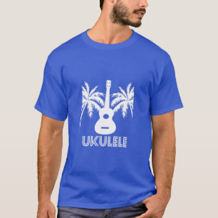 Camiseta Regalo tropical hawaiano de Ukulele