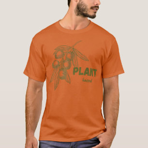 Camiseta Regalo Vegan Vegetariano Basado En Planta Vegetari