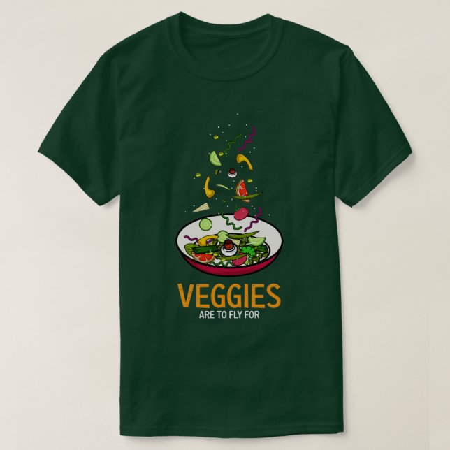 Camiseta Regalo vegetal (Diseño del anverso)