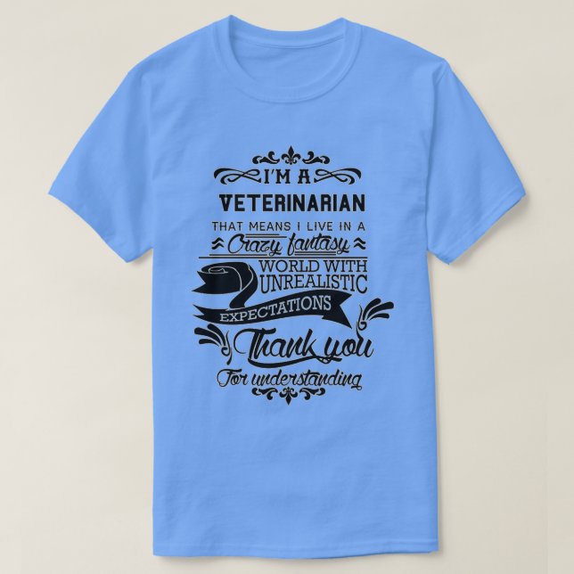 Camiseta Regalo Veterinario Presente Para Hombres Mujeres (Diseño del anverso)