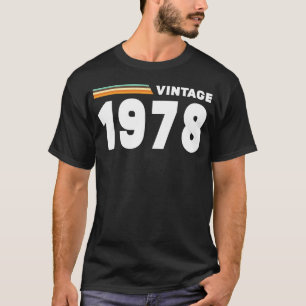 Camiseta regalo vintage de 1978
