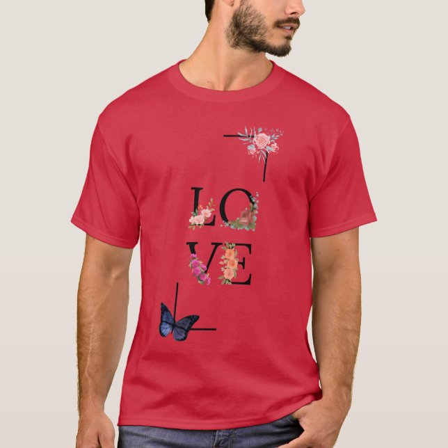 Camiseta regalo vintage de AMOR (Anverso)