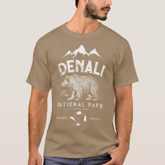 Camiseta Regalo vintage de oso del Parque Nacional y Reserv
