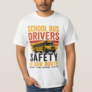 Camiseta Regalo Vintage de Seguridad para Conductor de Auto