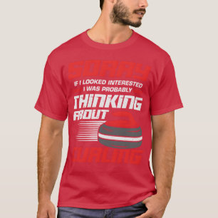 Camiseta Regalo vintage divertido para jugador de curling, 