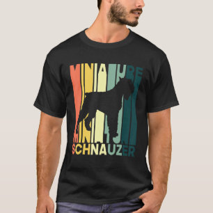 Camiseta Regalo vintage Silhouette Love Retro Miniatura Sch