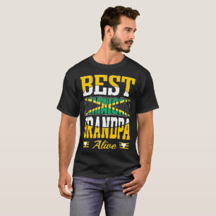 Camiseta Regalo vivo del mejor abuelo jamaicano