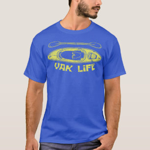Camiseta Regalo Yak Life Kayaker O Canoeist
