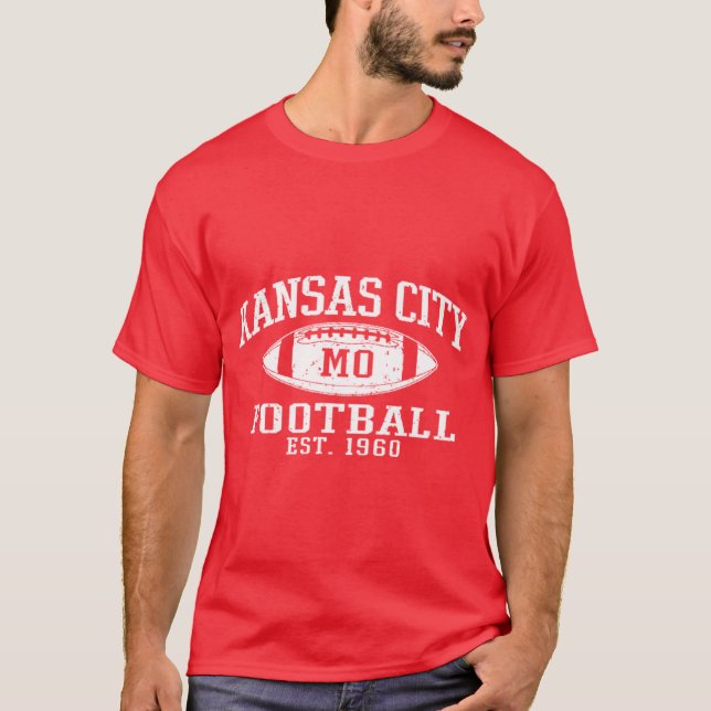 Camiseta RegaloRetroKansasCityKcMissouriVintage (Anverso)