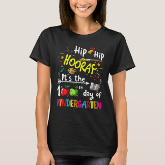 Camiseta Regalos 100 Días De Colegio Para Niños Jardín De I
