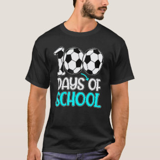 Camiseta Regalos 100 Días De Colegio Profesora De Fútbol