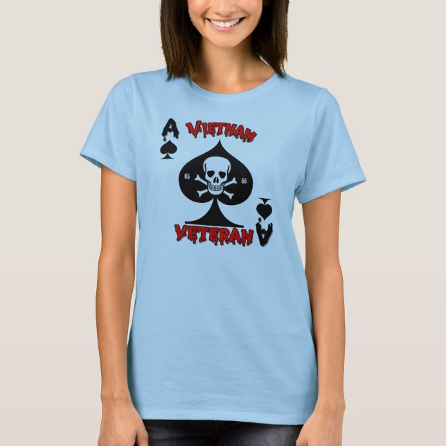 Camiseta Regalos 1965 - 1966 del veterano de Vietnam (Anverso)