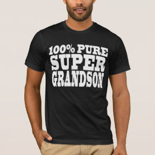 Camiseta Regalos 4 nietos: Nieto estupendo puro del 100%