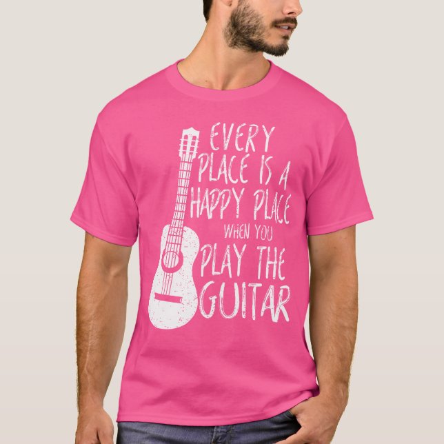 Camiseta Regalos Acústicos Del Jugador De Guitarra De Bass (Anverso)