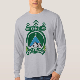 Camiseta Regalos al aire libre Hombres Mujeres En La Natu