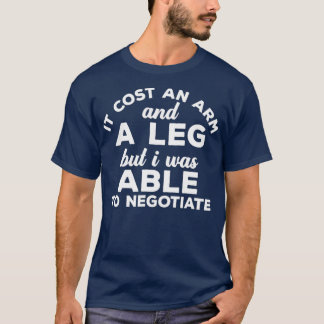 Camiseta Regalos amputados Humor en silla de ruedas de pier