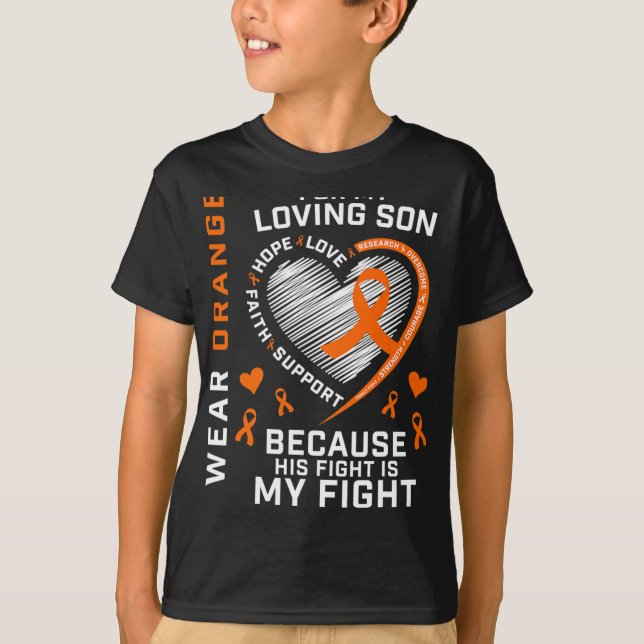 Camiseta Regalos Apóstol Naranja Son Esclerosis Múltiple Aw (Anverso)