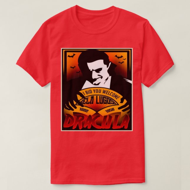 Camiseta Regalos artísticos de Bela Lugosi (Diseño del anverso)