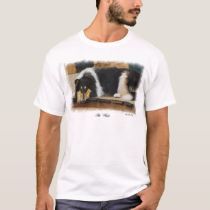 Camiseta Regalos ásperos tricolores del collie