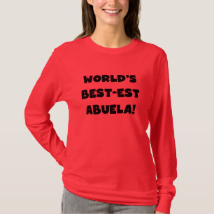 Camiseta Regalos blancos y negros del Mejor-est Abuela del