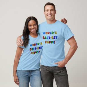 Camiseta Regalos brillantes de los colores del Mejor-est