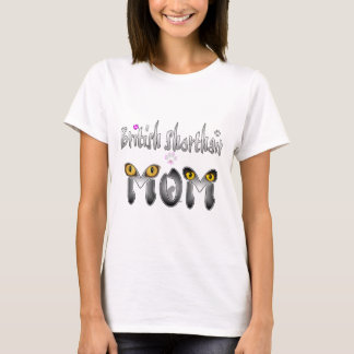 Camiseta Regalos británicos de la mamá de Shorthair