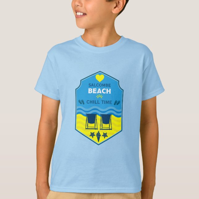 Camiseta Regalos Británicos De Playa (Anverso)