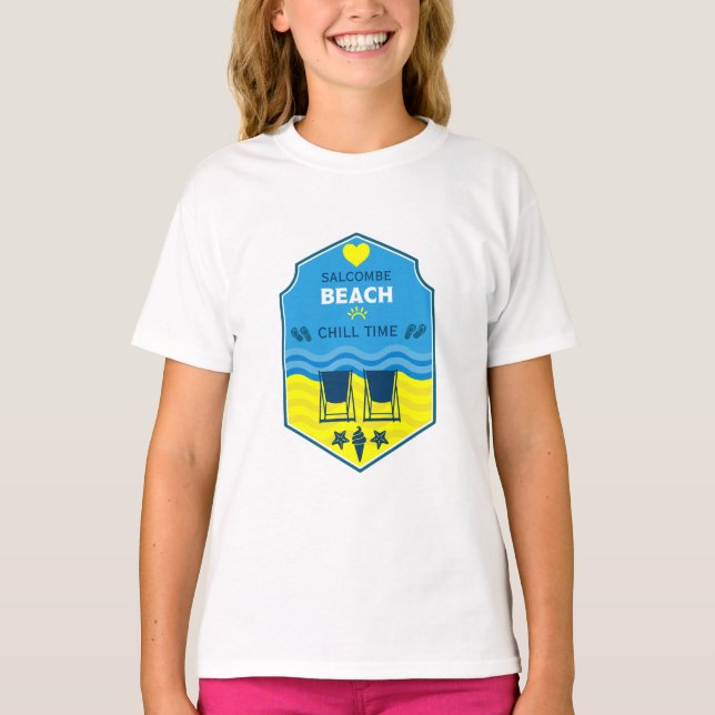 Camiseta Regalos Británicos De Playa (Anverso)