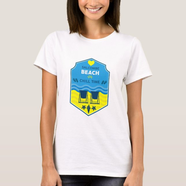 Camiseta Regalos Británicos De Playa (Anverso)