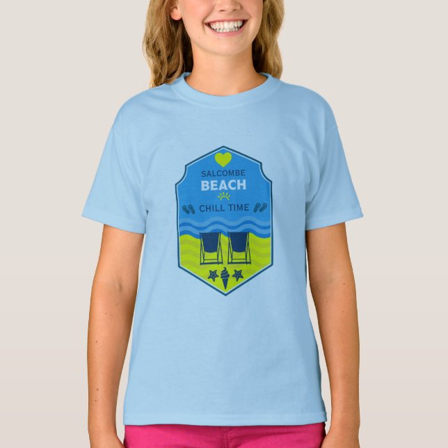 Camiseta Regalos Británicos De Playa (Anverso)