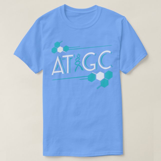 Camiseta Regalos científicos divertidos de ADN de ATGC para (Diseño del anverso)