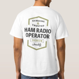 Camiseta Regalos con el logotipo del operador de radio HAM.