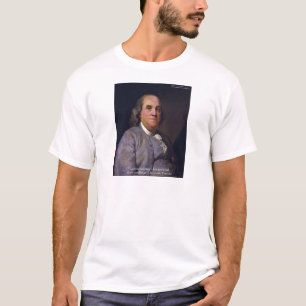 Camiseta Regalos con la cita de Ben Franklin "Ama a tu prój