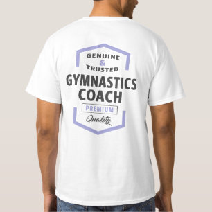 Camiseta Regalos Con Logo Del Entrenador De Gimnasia.