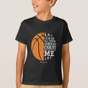 Camiseta Regalos cristianos de bosquejo para niños Filipens