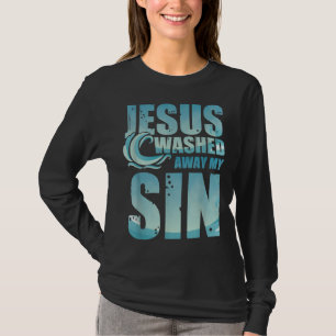 Camiseta Regalos Cristianos de Jesucristo Lavados a Jesús