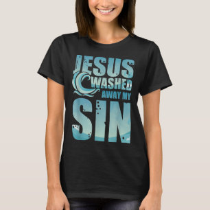 Camiseta Regalos Cristianos de Jesucristo Lavados a Jesús