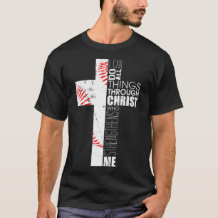 Camiseta Regalos Cristianos Niños Béisbol Religiosos Versos
