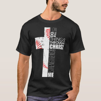 Camiseta Regalos Cristianos Niños Béisbol Religiosos Versos