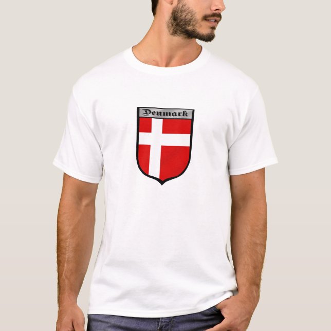 Camiseta Regalos daneses del emblema de la insignia del (Anverso)