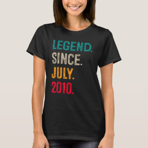 Camiseta Regalos de 13 años Leyenda de niños de 13 años des