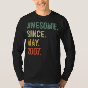 Camiseta Regalos de 16 años sorprendentes desde mayo de 200