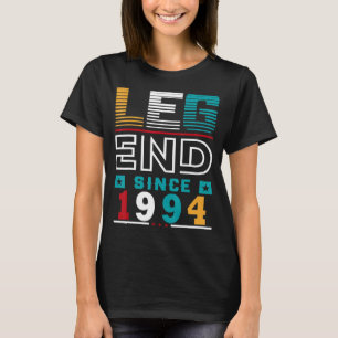 Camiseta Regalos de 29 años Leyenda de época desde 1994 29