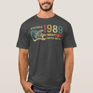 Camiseta Regalos de 33 años para los hombres Mamáes Guitarr